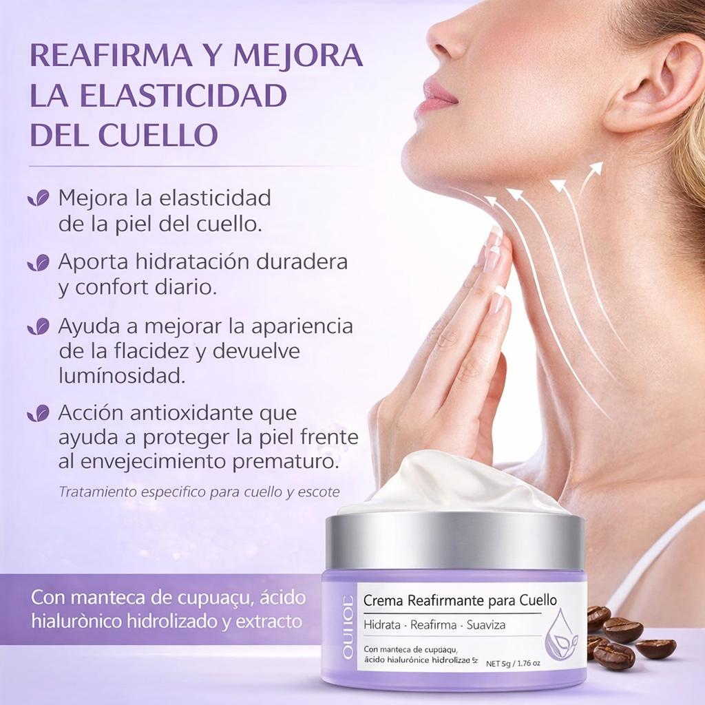 Crema viso specificatamente formulata per collo e décolleté