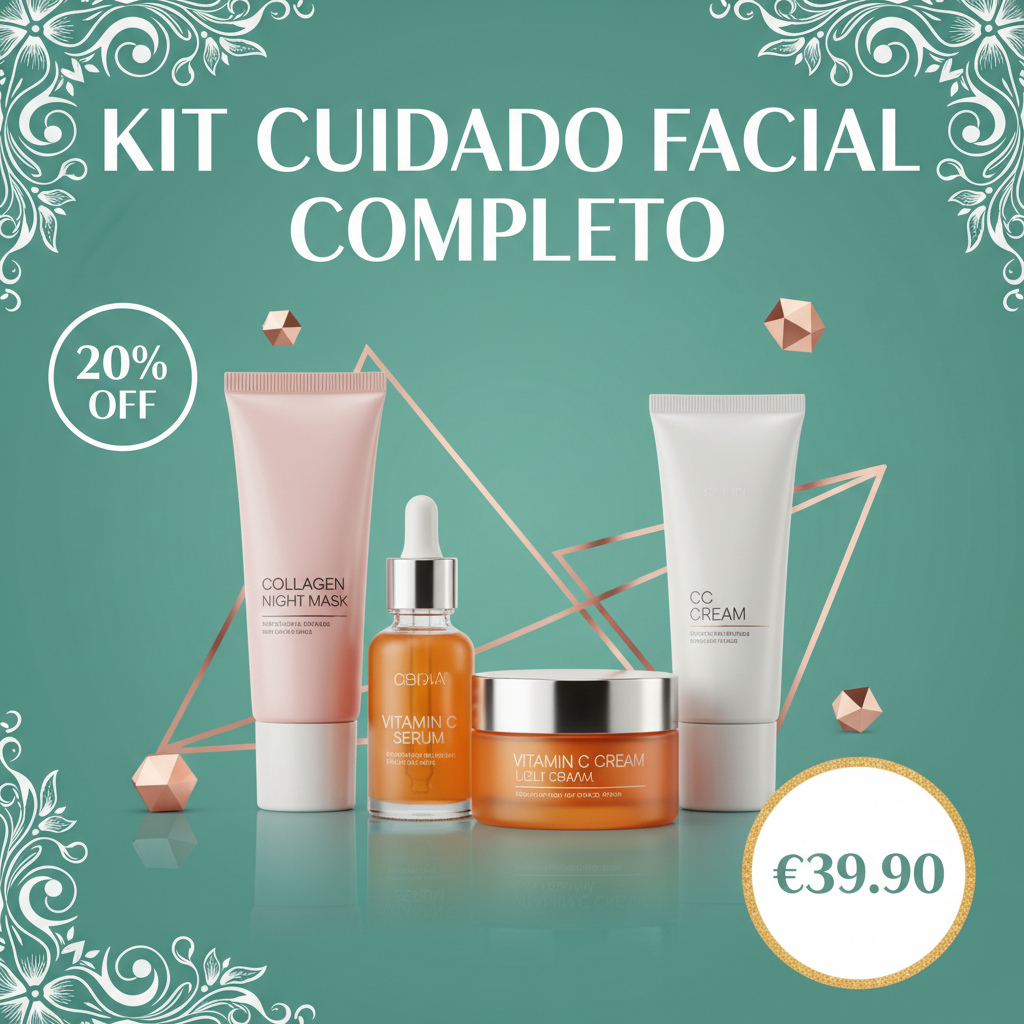 Kit Facial - 20% OFF - €39.90