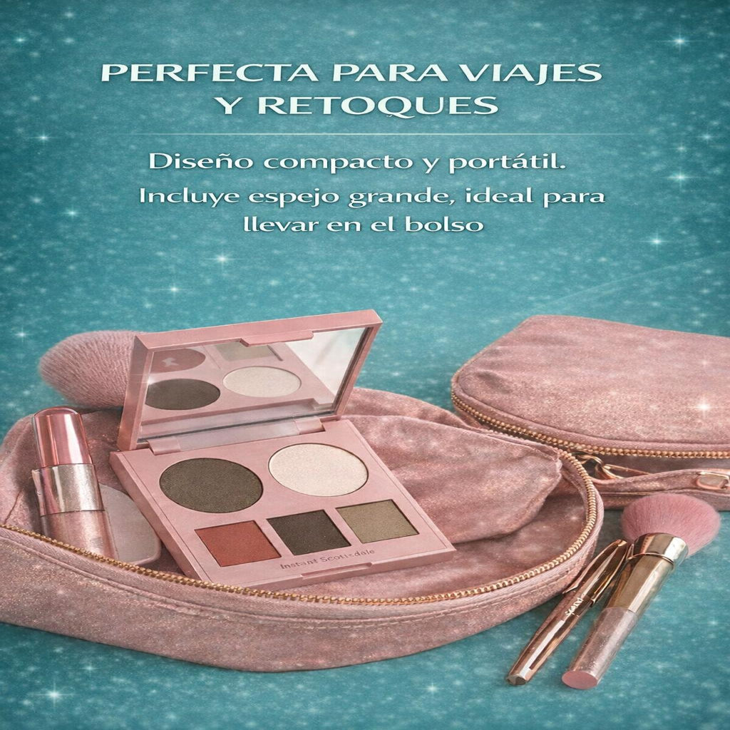 Paleta de Maquillaje Profesional ONEYIOO - Todo en Uno con Sombras, Gloss y Contorno