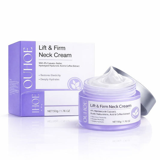 Crema viso specificatamente formulata per collo e décolleté