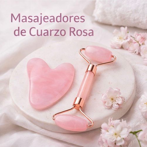 Jade Roller - Rolo de Massagem Facial de Piedra Natural