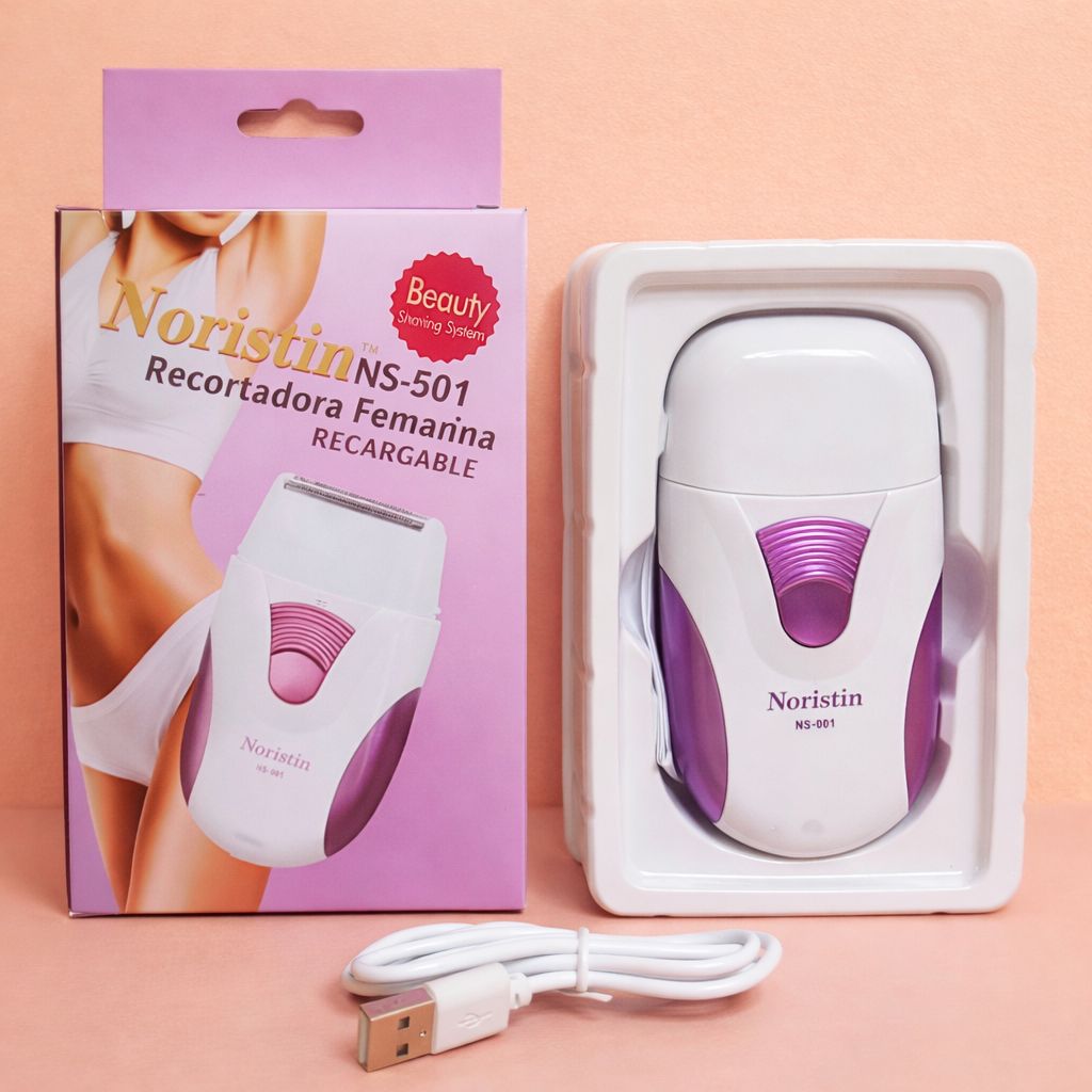 Depiladora Eléctrica Recargable 3 en 1 – Piel Suave por Semanas | Uso Facial y Corporal