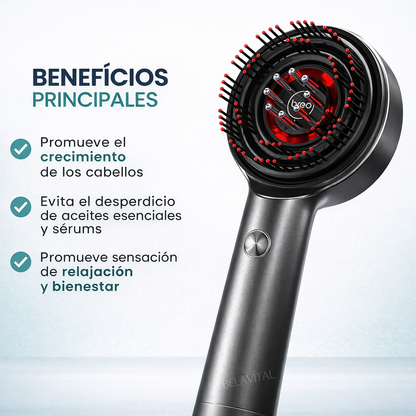 Reduce la Caída del Cabello – Masajeador Capilar Scalp Lux