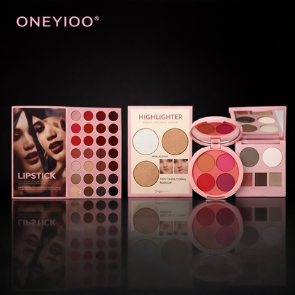 Palette trucco professionale - con ombretti, gloss e contouring