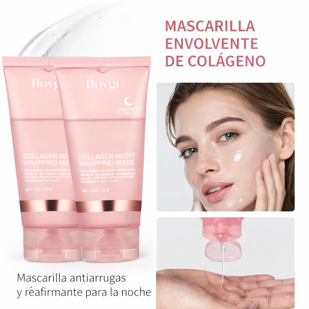 Máscara Facial Nocturna de Colágeno Peel-Off (75 ml)