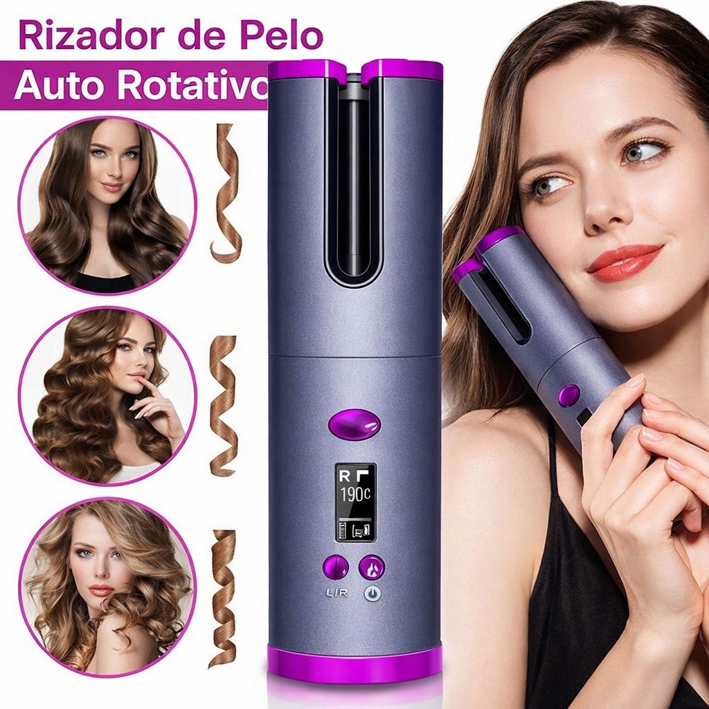 Rizador Automático Inalámbrico – Ondas Perfectas sin Esfuerzo