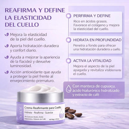 Crema facial específica para cuello y escote