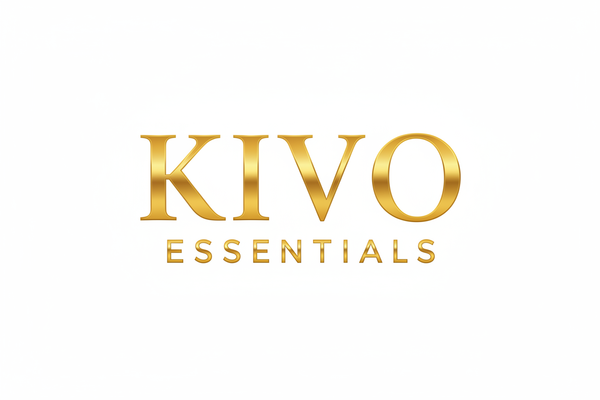 KIVO ESSENTIALS - Logo Transparente