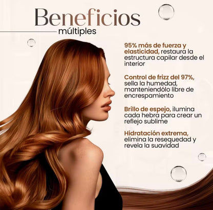 Mascarilla Capilar Premium de Colágeno con Aceite de Coco