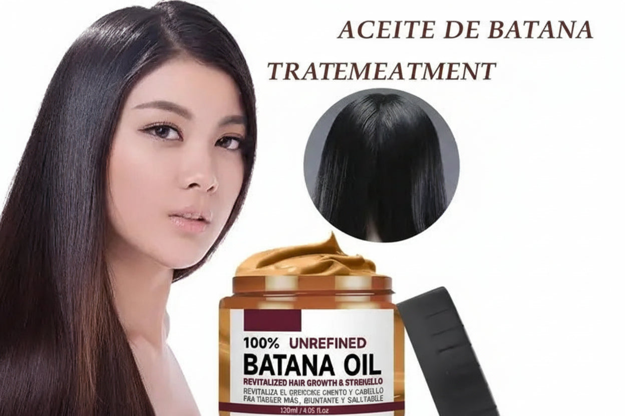 Mascarilla Capilar con Aceite de Batana – Hidratación Profunda, Fortalece y Revitaliza el Cabello, 120 ml