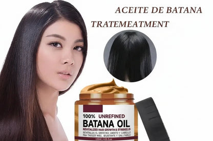 Mascarilla Capilar con Aceite de Batana – Hidratación Profunda, Fortalece y Revitaliza el Cabello, 120 ml