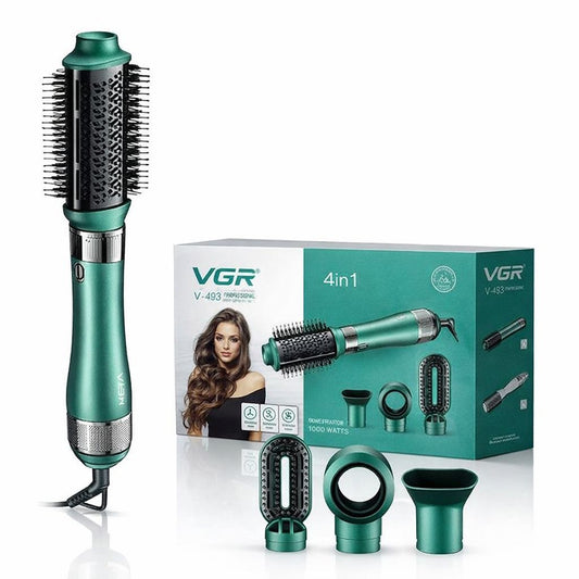 Asciugacapelli e spazzola lisciante professionale 4 in 1